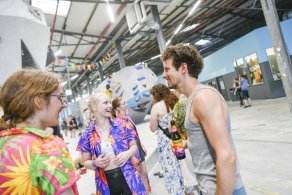 Boulderwelt Dortmund Summer Session Event Bouldern Boulderhalle Spaß