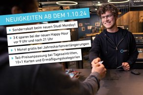 Preisanpassung zum 1.10.